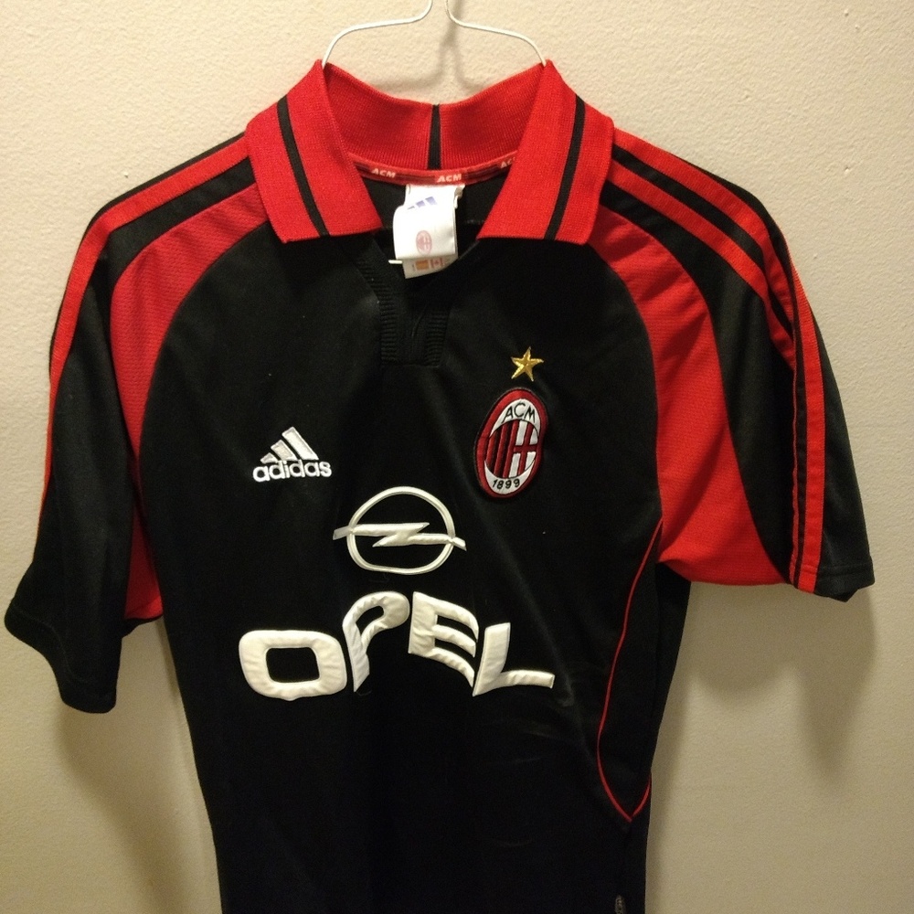Mens vintage AC Milan jersey